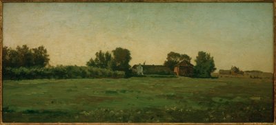 Landscape with Farmhouses by Paul Joseph Constantin Gabriel